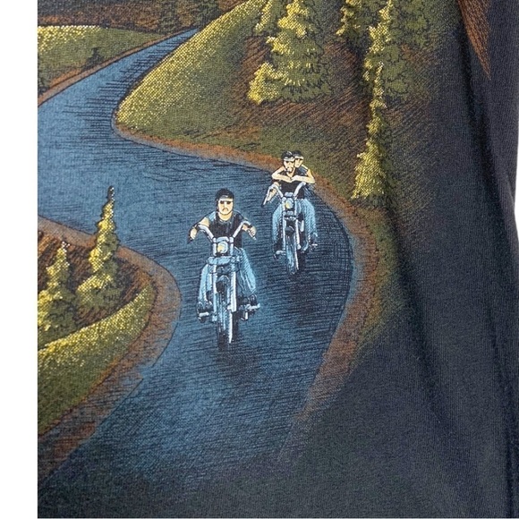 Vintage Harley Davidson 1996 Single Stitch Graphic Shirt Size XL - Picture 10 of 11